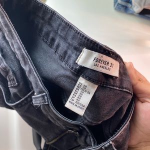 Quality stretch size 26 black jeans